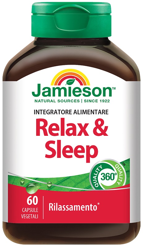 JAMIESON RELAX AND SLEEP JAMIESON 60 CAPSULE - Farmacia De Pasquale