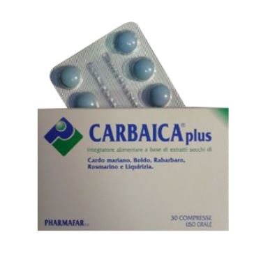 CARBAICA PLUS 30 COMPRESSE - Farmacia De Pasquale