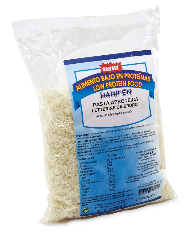 HARIFEN LETTERE BRODO 500 G - Farmacia De Pasquale