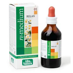 REMEDIUM 01 RELAX GOCCE 100 ML - Farmacia De Pasquale