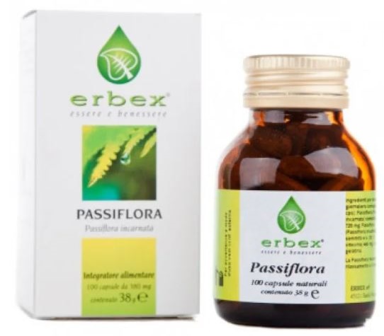 PASSIFLORA 100 CAPSULE 380MG - Farmacia De Pasquale