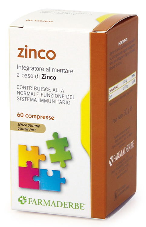 ZINCO 60 COMPRESSE - Farmacia De Pasquale