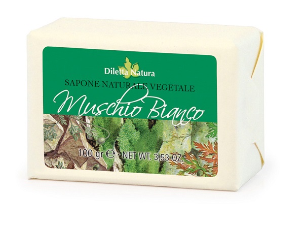 DILETTA N SAPONE MUSCHIO BIANCO 100 G - Farmacia De Pasquale