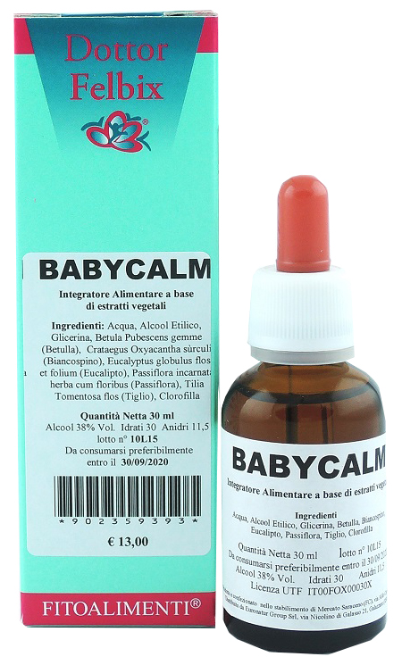 BABYCALM GOCCE 30 ML - Farmacia De Pasquale