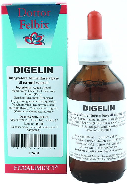 DIGELIN GOCCE 100 ML - Farmacia De Pasquale