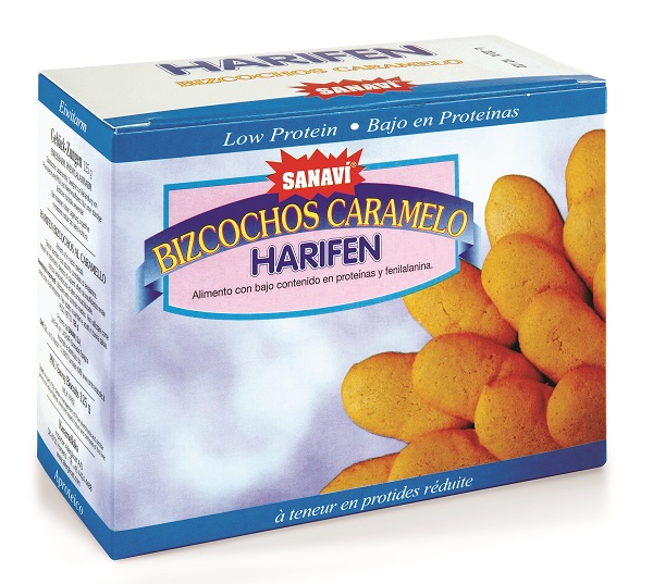 HARIFEN BISCOTTI CARAMELLO 125 G - Farmacia De Pasquale