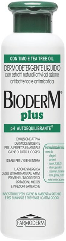 BIODERM PLUS ANTIBATTERICO 500 ML - Farmacia De Pasquale
