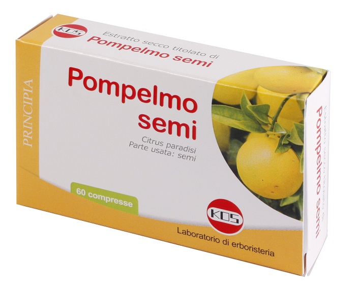 POMPELMO SEMI ESTRATTO SECCO 60 COMPRESSE - Farmacia De Pasquale