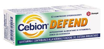 CEBION DEFEND 12 COMPRESSE EFFERVESCENTI - Farmacia De Pasquale