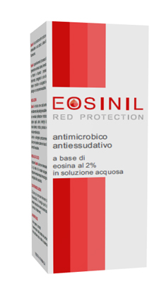 EOSINIL RED PROTECTION LOZIONE A BASE DI EOSINA AL 2% IN SOLUZIONE ACQUOSA 50 ML ANTIMICROBICO ANTIESSUDATIVO - Farmacia De Pasquale