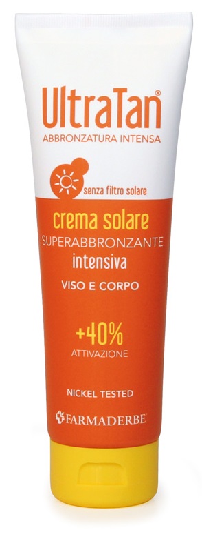 ULTRA TAN CREMA SOLARE SUPERABBRONZANTE INTENSIVA VISO & CORPO +40% ATTIVAZIONE 125 ML - Farmacia De Pasquale