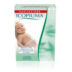 ICOPIUMA BENDA A COMPRESSIONE FISIOLOGICA RETE OMBELICALE CON GARZE STERILI 1 PEZZO - Farmacia De Pasquale