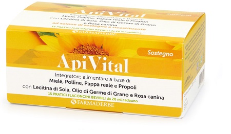 APIVITAL 15 FLACONCINI DA 20 ML - Farmacia De Pasquale