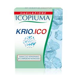 ICOPIUMA GHIACCIO ISTANTANEO MONOUSO ICOPIUMA KRIO 2 BUSTE - Farmacia De Pasquale