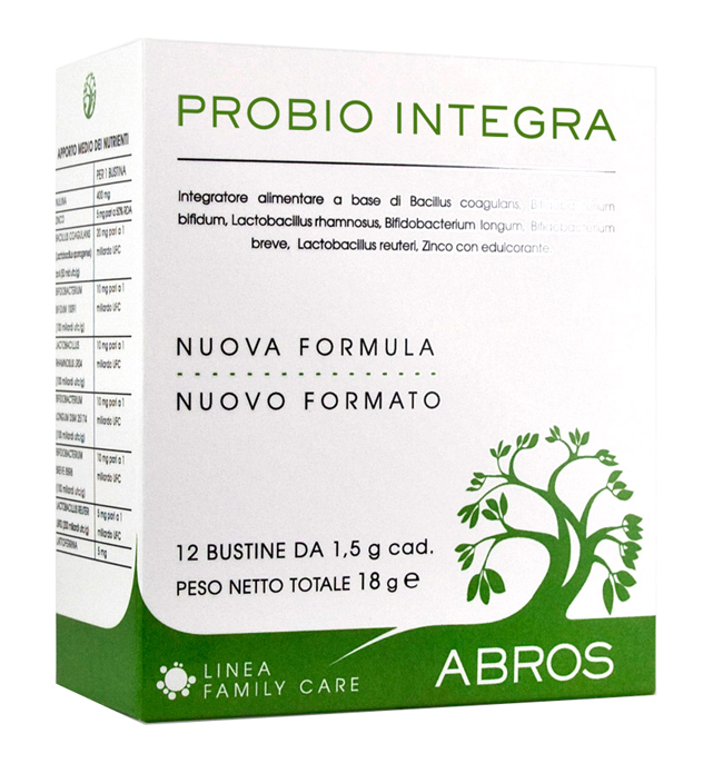 PROBIOINTEGRA ABROS 12 BUSTINE - Farmacia De Pasquale