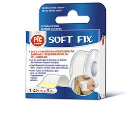 CEROTTO IN ROCCHETTO PIC SOFT FIX TESSUTO NON TESSUTO 2,5X914 CM IN DISPENSER 1 PEZZO - Farmacia De Pasquale