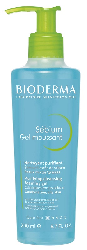 SEBIUM GEL MOUSSANT 200 ML - Farmacia De Pasquale