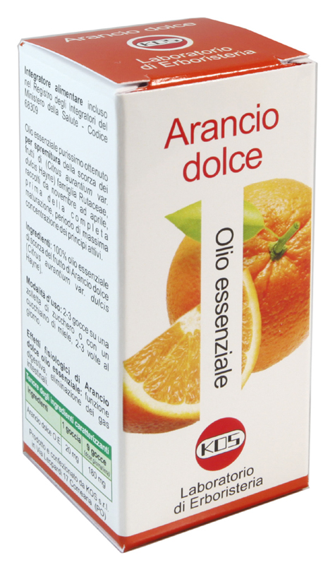 ARANCIO DOLCE OLIO ESSENZIALE 20 ML - Farmacia De Pasquale