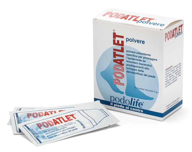 PODATLET POLVERE PIEDI 24 BUSTINE - Farmacia De Pasquale