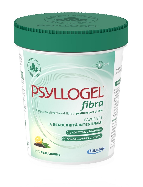 PSYLLOGEL FIBRA TE LIMONE VASO 170 G - Farmacia De Pasquale