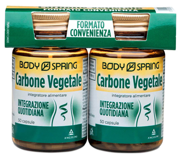BODY SPRING BIPACK OS CARBONE VEGETALE 50CPS - Farmacia De Pasquale