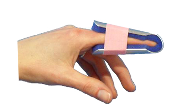 STECCA PER FRATTURA DITA A CAMPANA FARMASPLINT MISURA GRANDE PREFORMATA IN ALLUMINIO MODELLABILE CON IMBOTTITURA IN SPUGNA POLIURETANICA ANTIALLERGICA RADIOTRASPARENTE 15 CM - Farmacia De Pasquale