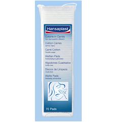 COTONE IDROFILO HANSAPLAST CARRES 70 PEZZI PRETAGLIATI - Farmacia De Pasquale