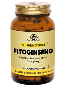 FITOGINSENG 50 CAPSULE VEGETALI - Farmacia De Pasquale