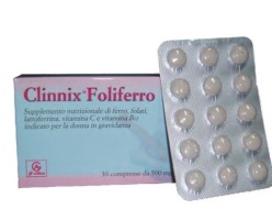 CLINNIX FOLIFERRO 30 COMPRESSE - Farmacia De Pasquale