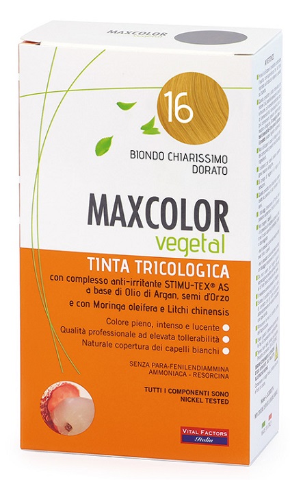 MAX COLOR VEGETAL 16 TINTURA 140 ML - Farmacia De Pasquale