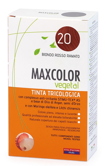 MAX COLOR VEGETAL 20 TINTURA 140 ML - Farmacia De Pasquale