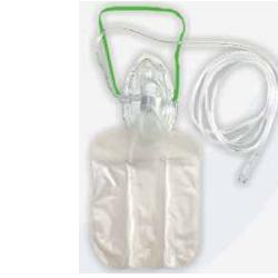 MASCHERA OSSIGENOTERAPIA +TUBO+RESE - Farmacia De Pasquale