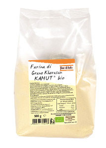 FARINA KAMUT BIANCA TIPO 0 BIO 500 G - Farmacia De Pasquale