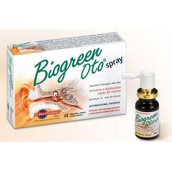 SOLUZIONE OTOLOGICA BIOGREEN OTO SPRAY RIMOZIONE E DISSOLUZIONE CERUME 13 ML - Farmacia De Pasquale