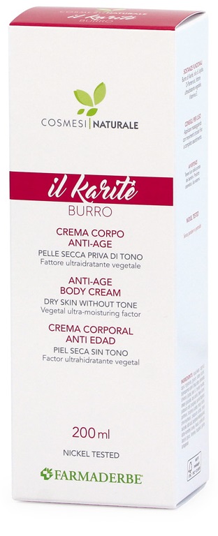 KARITE' CREMA CORPO 200 ML - Farmacia De Pasquale