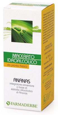 ANANAS MACERATO IDROALCOLICO 50 ML - Farmacia De Pasquale