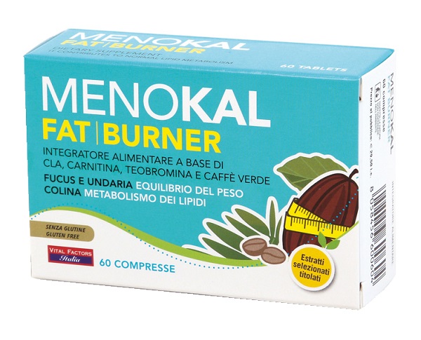 MENOKAL FAT BURNER 60 COMPRESSE - Farmacia De Pasquale