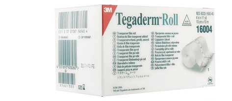 MEDICAZIONE IN FILM TRASPARENTE IN ROTOLO IN ROTOLO TEGADERM ROLL LARGHEZZA 10 CM LUNGHEZZA 10 M 1 PEZZO - Farmacia De Pasquale