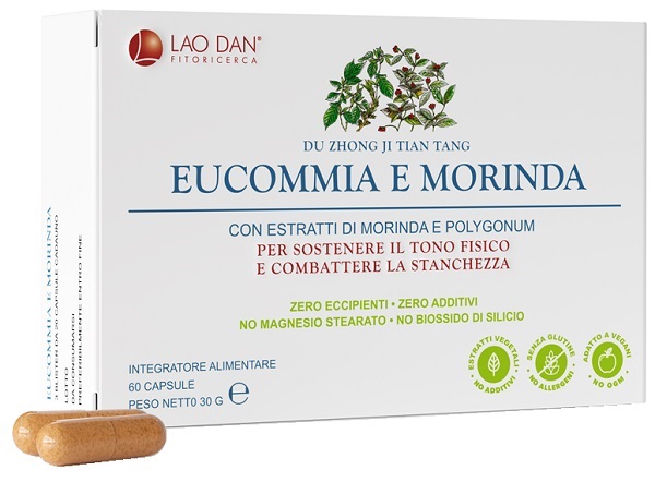 EUCOMMIA MORINDA 60 CAPSULE - Farmacia De Pasquale