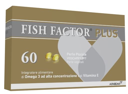 FISH FACTOR PLUS 60 PERLE PICCOLE - Farmacia De Pasquale