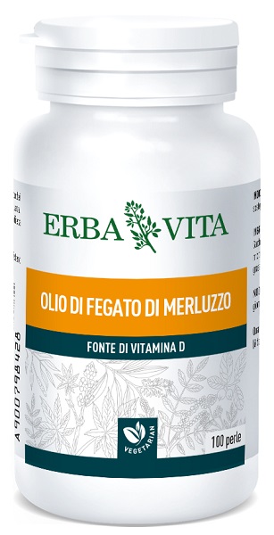 OLIO FEGATO MERLUZZO 100 PERLE 453 MG - Farmacia De Pasquale