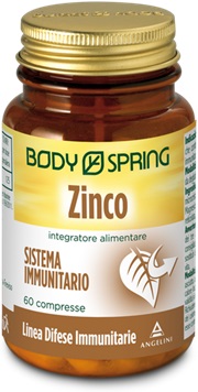 BODY SPRING ZINCO 60 COMPRESSE - Farmacia De Pasquale
