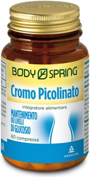 BODY SPRING CROMO PICOLINATO 60 COMPRESSE - Farmacia De Pasquale