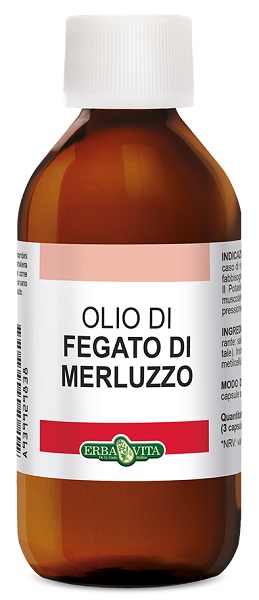OLIO FEGATO MERLUZZO 100 ML - Farmacia De Pasquale