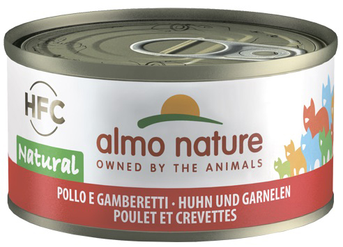 ALMO NATURE CAT POLLO GAMBERI 70 G - Farmacia De Pasquale