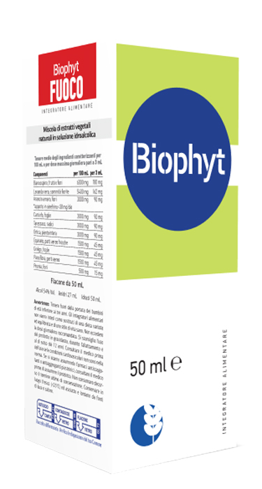 BIOPHYT FUOCO 50 ML SOLUZIONE IDROALCOLICA - Farmacia De Pasquale