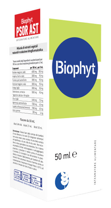 BIOPHYT PSOR AST 50 ML SOLUZIONE IDROALCOLICA - Farmacia De Pasquale