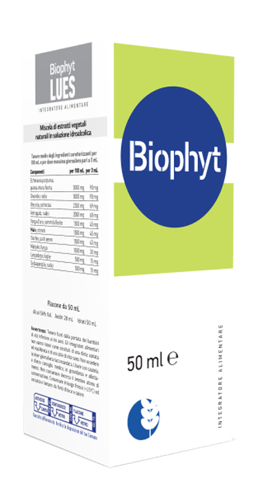 BIOPHYT LUES 50 ML SOLUZIONE IDROALCOLICA - Farmacia De Pasquale