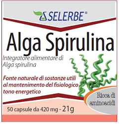 SPIRULINA ALGA ESTRATTO SECCO TITOLATO 50 CAPSULE - Farmacia De Pasquale