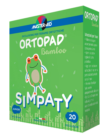CEROTTO OCULARE PER ORTOTTICA ORTOPAD SIMPATY JUNIOR 5X6,7 20 PEZZI - Farmacia De Pasquale